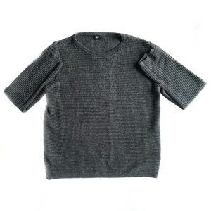 H&M Men's Charcoal Crewneck Sweater